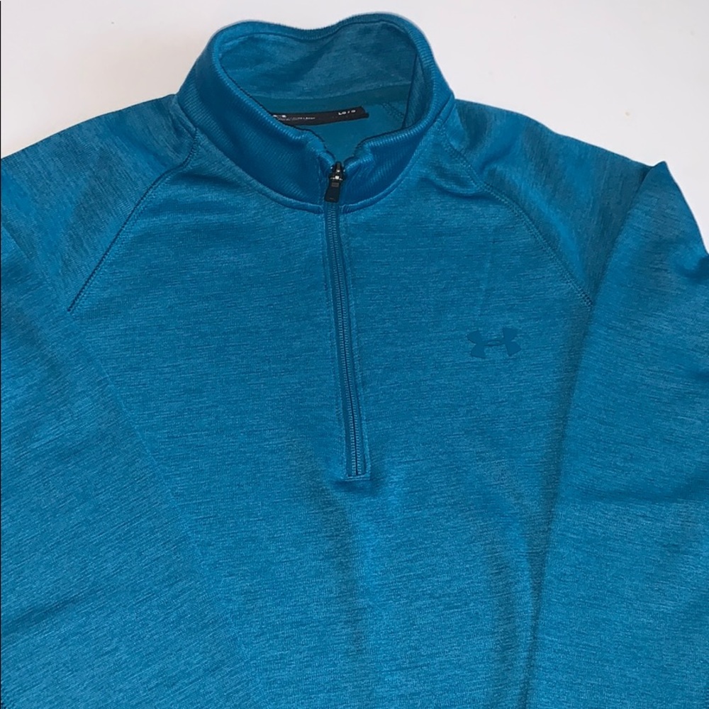 Under amour men’s 3/4 zipper sweater size large